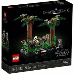 Акция на LEGO 75353 Star Wars Диорама «Погоня на спидере на Эндоре» от MOYO