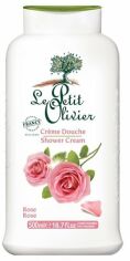 Акция на Екстраніжний крем для душу Le Petit Olivier Extra gentle shower creams Троянда 500 мл от Rozetka