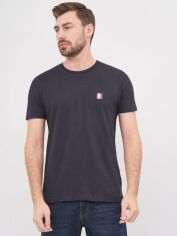 Акція на Футболка бавовняна довга чоловіча Tommy Hilfiger 10309.1 S Темно-синя від Rozetka