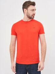 Акція на Футболка довга чоловіча Tommy Hilfiger 10209.3 S Червона від Rozetka