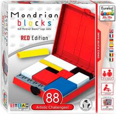 Акція на Головоломка Eureka 3D Puzzle Блоки Мондріана Червона від Rozetka