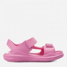 Акція на Дитячі сандалі для дівчинки Crocs Swiftwater Expedition Sandals K 206267-6M3-J6 37-38 Рожеві від Rozetka