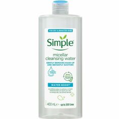Акция на Мицелярная вода Simple Micellar Cleansing Water Pentavitin&Prebiotic 400мл от MOYO