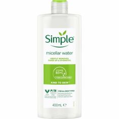 Акция на Мицеллярная вода Simple Micellar Water Vitamin B3+C 400мл от MOYO