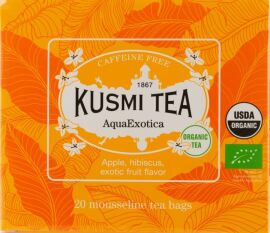 Акция на Чай трав'яний Kusmi Tea AquaExotica органічний 20 пакетиків х 2 г от Rozetka