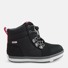 Акция на Підліткові демісезонні черевики для хлопчика Reima Wetter 569444-9990 38 Чорні от Rozetka