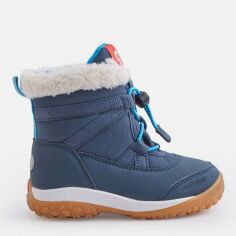 Акція на Дитячі зимові черевики для хлопчика Reima Samooja 5400035A-6980 28 Темно-сині від Rozetka