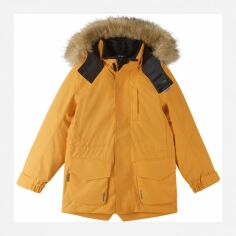 Акция на Дитяча зимова куртка-парка довга термо для хлопчика Reima Naapuri 5100105A-2450 116 см от Rozetka