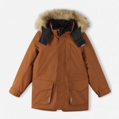 Акция на Підліткова зимова куртка-парка довга термо для хлопчика Reima Naapuri 5100105A-1490 164 см от Rozetka