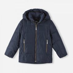 Акція на Дитяча зимова термо куртка для хлопчика Reima Lieto 5100036A-6980 110 см від Rozetka