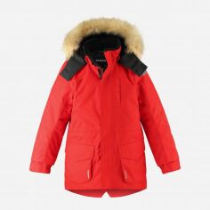 Акция на Дитяча зимова куртка-парка довга термо для хлопчика Reima Naapuri 531351-3880 110 см от Rozetka