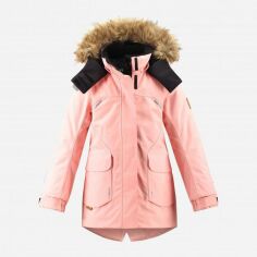 Акція на Дитяча зимова термо куртка-парка для дівчинки Reima Sisarus 531376-3040 110 см від Rozetka