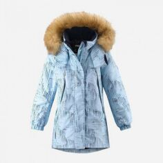 Акція на Дитяча зимова термо куртка для дівчинки Reima Silda 521640-6187 116 см від Rozetka