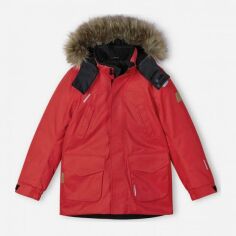 Акция на Підліткова зимова термо куртка-парка для дівчинки Reima Serkku 531354-3880 140 см от Rozetka