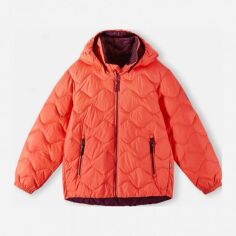 Акція на Дитяча демісезонна термо куртка для дівчинки Reima Fossila 5100058A-9830 128 см від Rozetka