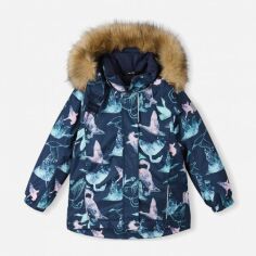 Акция на Дитяча зимова термо куртка для дівчинки Reima Kiela 5100039A-6981 92 см от Rozetka