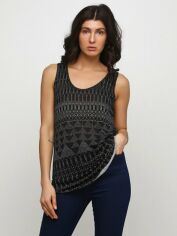Акція на Топ жіночий H&M XAZ011716MPFR 38 Чорний з білим від Rozetka
