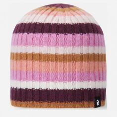 Акция на Дитяча зимова шапка-біні в'язана для дівчинки Reima Muheva 5300082A-4701 48/50 от Rozetka