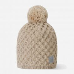 Акция на Дитяча зимова шапка-біні з помпоном для дівчинки Reima Nyksund 5300066A-0670 46 от Rozetka