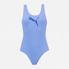Акция на Купальник закритий жіночий Puma Swim Women Swimsuit 1P 90768517 XS Purple magic от Rozetka