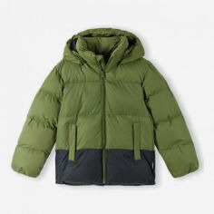 Акция на Дитяча зимова термо куртка для хлопчика Reima Teisko 5100104A-8930 116 см от Rozetka