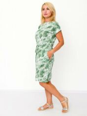 Акція на Сукня-футболка міні літня жіноча Носі своє 8202-005 46 Зелений мармур (p-6236-47773) від Rozetka