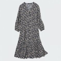 Акція на Сукня міді жіноча Uniqlo 101577148 XS Чорна від Rozetka