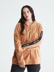 Акція на Худі оверсайз жіноче Calvin Klein 162871030 XL Коричневе від Rozetka