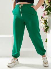 Акція на Спортивні штани жіночі ELFBERG 5328 56 Зелені від Rozetka