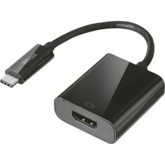 Акція на Адаптер Trust USB-C to HDMI Black (21011_TRUST) від MOYO