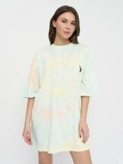 Акція на Сукня-футболка коротка жіноча Missguided XAZ335590PAAG S Тай-дай від Rozetka