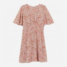 Акція на Сукня коротка літня жіноча H&M XAZ247171BARI 50 Рожева з різнокольоровим від Rozetka