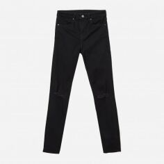 Акція на Джинси Slim Fit жіночі H&M 2522985RP1 36 Чорні від Rozetka