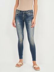 Акція на Джинси Skinny жіночі ONLY XAZ175002LRSK 27-32 Темно-сині від Rozetka