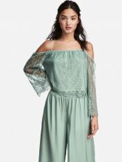 Акція на Топ жіночий H&M XAZ064921QRGT 36 Блідо-зелений від Rozetka