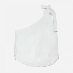 Акція на Топ жіночий Zara XAZ281672GLBK L Білий від Rozetka