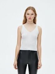 Акція на Топ жіночий Pull & Bear XAZ295612JNBN XS Сріблястий від Rozetka
