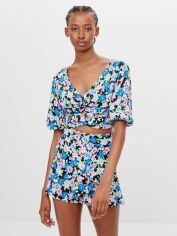 Акція на Топ жіночий Bershka XAZ303876EWEK XS Чорний від Rozetka