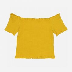 Акція на Топ жіночий H&M XAZ273336HVRR L Жовтий від Rozetka