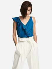 Акція на Топ жіночий H&M XAZ129400RHAJ 40 Синій від Rozetka