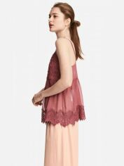 Акція на Топ жіночий H&M XAZ069781DYXT 42 Блідо-бордовий від Rozetka