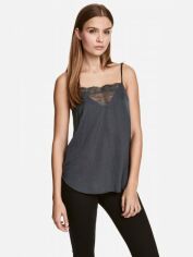 Акція на Топ жіночий H&M XAZ057654UMSG 38 Блідо-синій від Rozetka