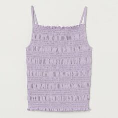 Акція на Топ жіночий H&M XAZ324508IQXU L Блідо-бузковий від Rozetka