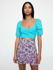 Акція на Топ жіночий Pull & Bear XAZ373851CPWB S М'ятний від Rozetka