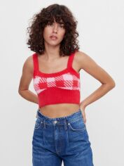 Акція на Топ жіночий Bershka XAZ372031QFTW XS Червоний з рожевим від Rozetka