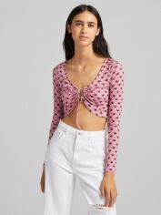 Акція на Топ жіночий Bershka XAZ372155PWYF L Рожевий від Rozetka