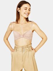 Акція на Топ жіночий Bershka XAZ355513UOLE M Пудровий від Rozetka