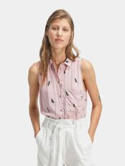 Акція на Сорочка Stradivarius XAZ334983QMMA L Рожева з чорним від Rozetka