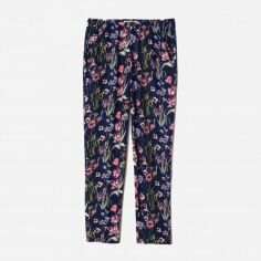 Акція на Штани жіночі H&M XAZ122327OSFO 34 Сині з різнобарвним від Rozetka