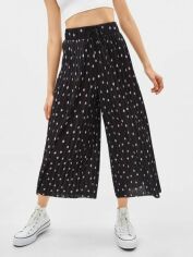 Акція на Штани жіночі Bershka XAZ228709NFGK XS Чорні від Rozetka